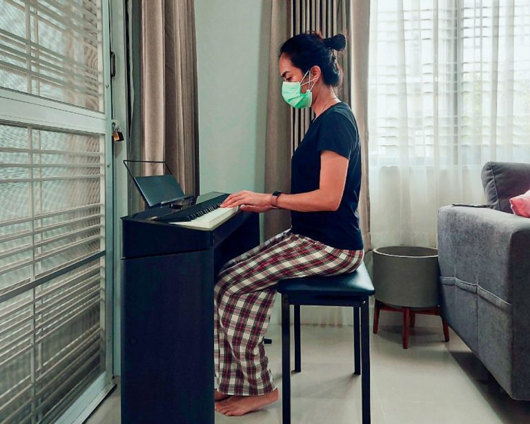 ประกอบเปียโนไฟฟ้ารุ่นCasio px-s1000bk