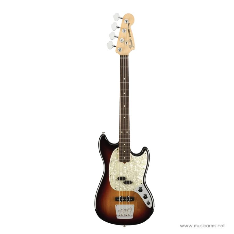 Fender American Performer Mustang Bass สี 3 Tone Sunburst 