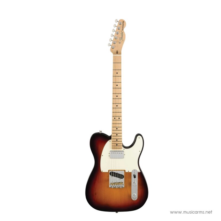 Fender American Performer Telecaster Hum สี Maple, 3-Color Sunburst