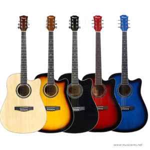 Preme G410 กีตาร์โปร่งราคาถูกสุด | กีตาร์โปร่ง/โปร่งไฟฟ้า Acoustic Guitar