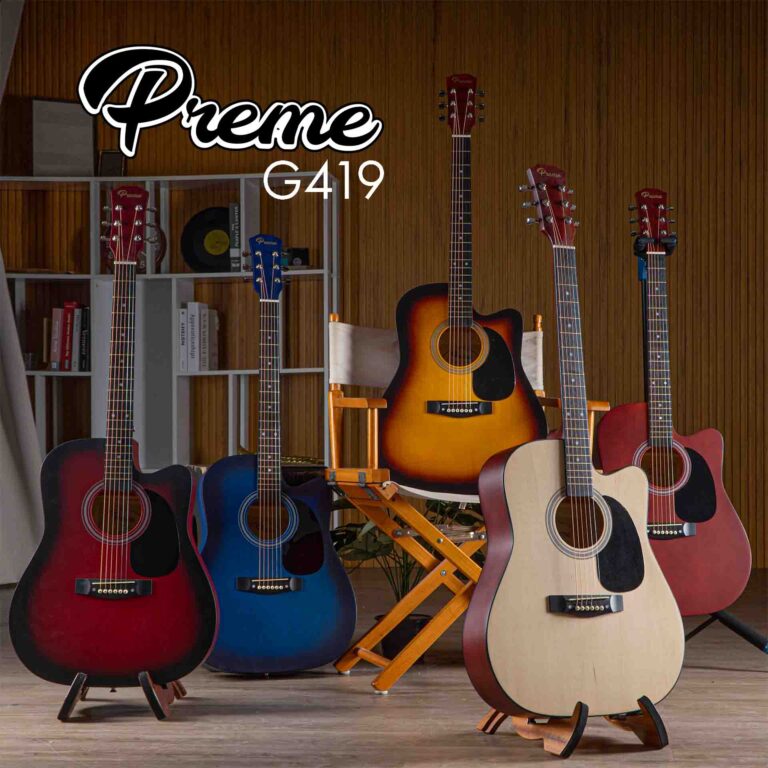 Preme G419 กีตาร์โปร่ง รวมสี ขายราคาพิเศษ
