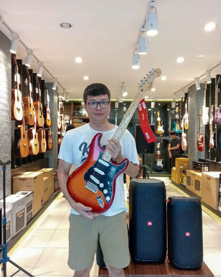 ไฟฟ้า FENDER PLAYER STRAT PLUS TOP MN ACB ชล