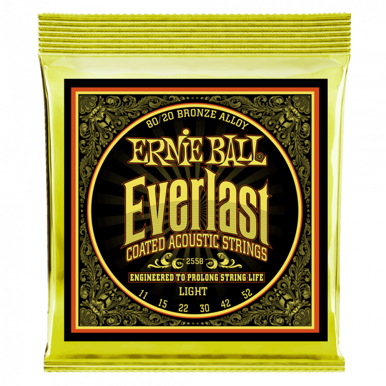 Ernie Ball Everlast Coated 80/20 Bronze Light P02558 Music Arms ศูนย์