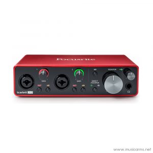 Focusrite Scarlett 2i2 3rd Gen Audio Interfaceราคาถูกสุด