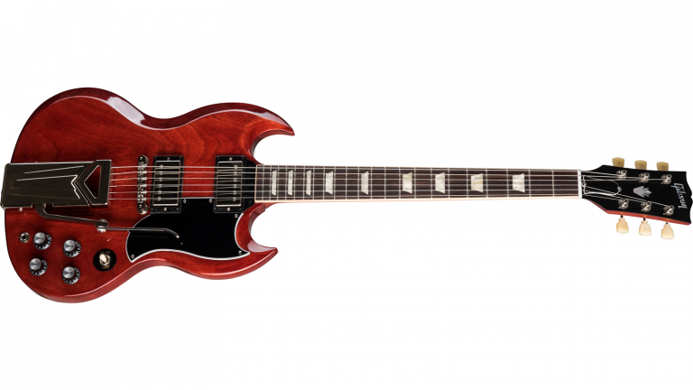 Gibson SG Standard 61 Sideways Vibrola กีตาร์ไฟฟ้า ขายราคาพิเศษ