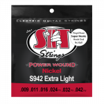สายกีต้าร์ SIT 9-42 Power Wound Nickel Electric Light ลดราคาพิเศษ