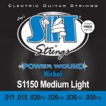 SIT Power Wound Nickel Plated Electric Guitar Strings S1150 ลดราคาพิเศษ