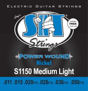 SIT Power Wound Nickel Plated Electric Guitar Strings S1150ราคาถูกสุด | SIT