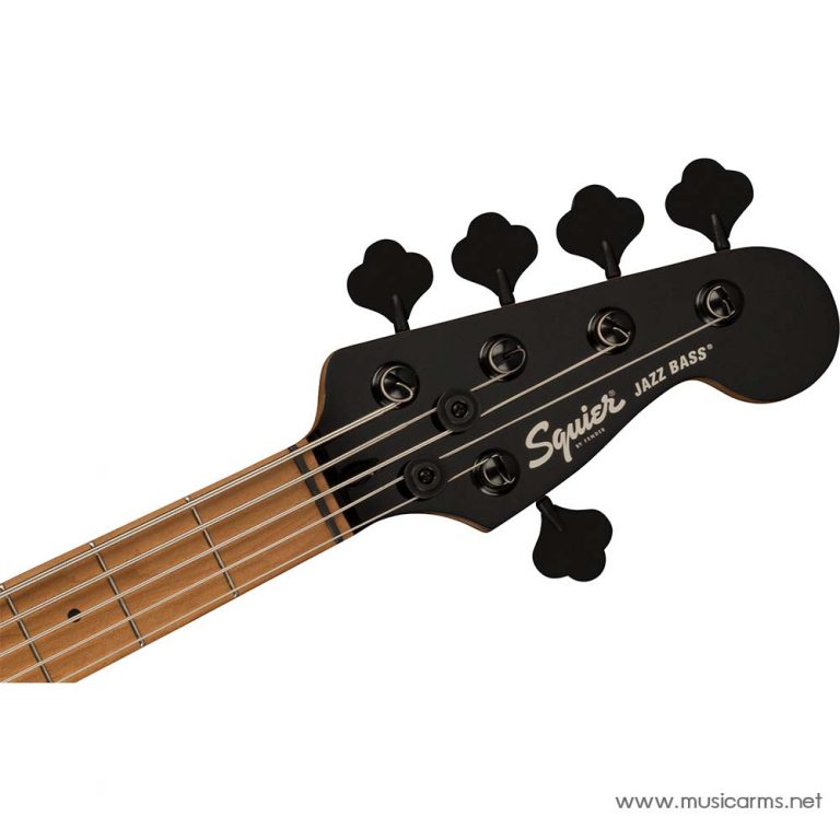 Squier Contemporary Active Jazz Bass HH V in Gunmetal Metallic head ขายราคาพิเศษ