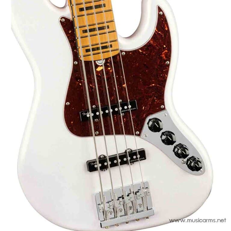 Fender American Ultra Jazz Bass V Arctic Pearl pickup ขายราคาพิเศษ