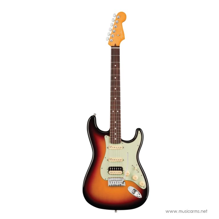 Fender American Ultra Stratocaster HSS กีตาร์ไฟฟ้า สี Ultraburst Rosewood 