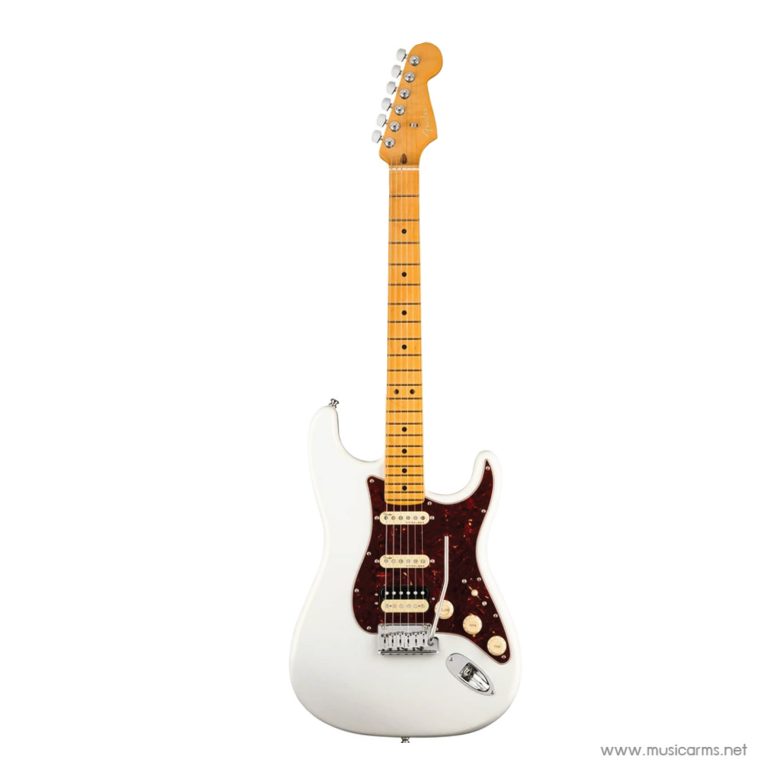 Fender American Ultra Stratocaster HSS กีตาร์ไฟฟ้า สี Arctic Pearl Rosewood