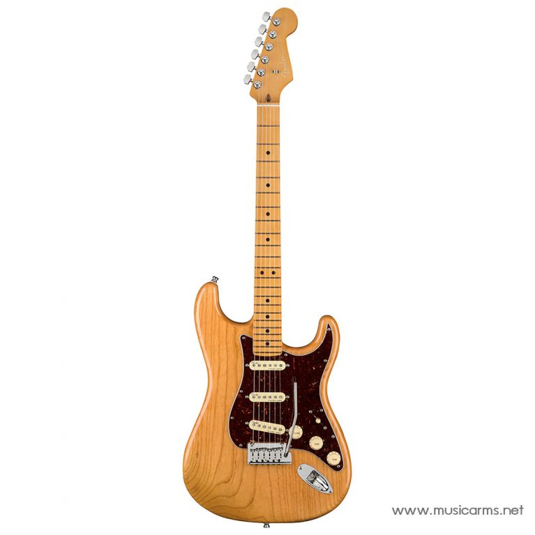 Fender American Ultra Stratocaster HSS กีตาร์ไฟฟ้า สี Aged Natural Maple