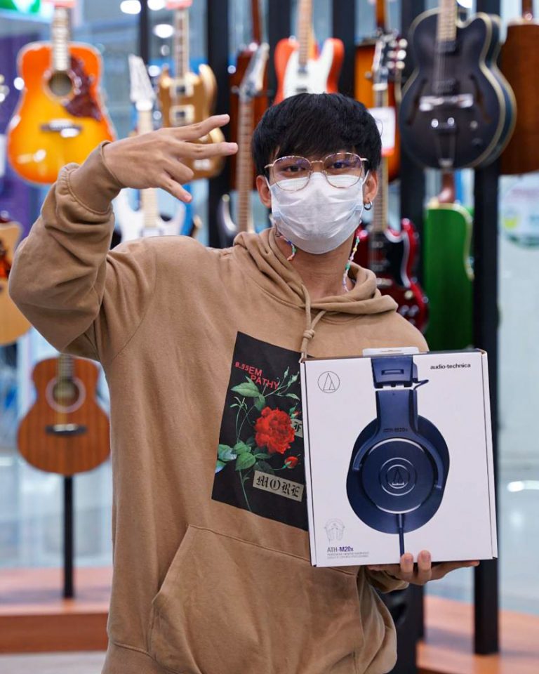 ขอขอบคุณลูกค้า หูฟัง Audio Technica ATH-M20X จากรังสิต