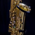 แซคโซโฟน Coleman Alto Saxophone Gold ครึ่งล่าง ขายราคาพิเศษ