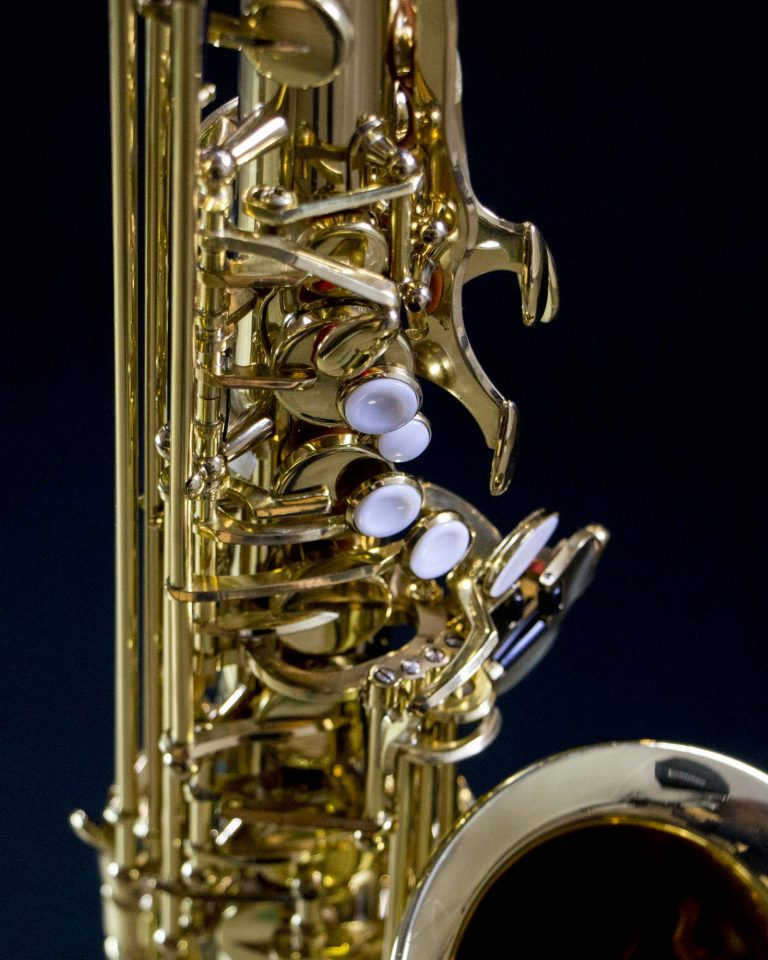 แซคโซโฟน Coleman Alto Saxophone Gold ปุ่มปรับทั้งหมด ขายราคาพิเศษ