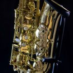 แซคโซโฟน Coleman Alto Saxophone Gold ลวดลาย ขายราคาพิเศษ