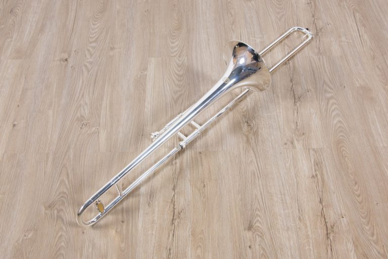ทรอมโบน Mraching Trombone coleman standard trombone Silver ตัวเต็ม ขายราคาพิเศษ