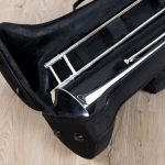 ทรอมโบน Mraching Trombone coleman standard trombone Silver ภายในกระเป๋า ขายราคาพิเศษ