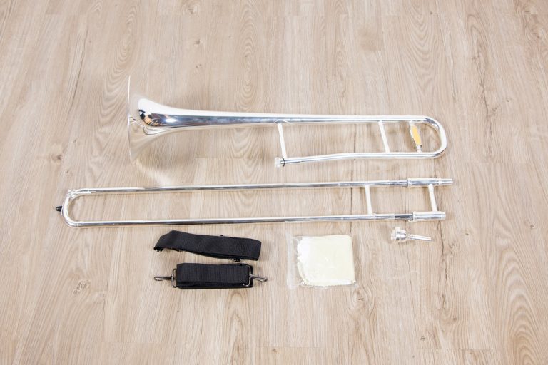 ทรอมโบน Mraching Trombone coleman standard trombone Silver อุปกรณ์ ขายราคาพิเศษ