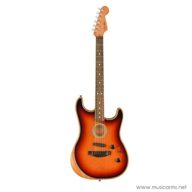 Fender American Acoustasonic Stratocaster สี 3-Color Sunburst 