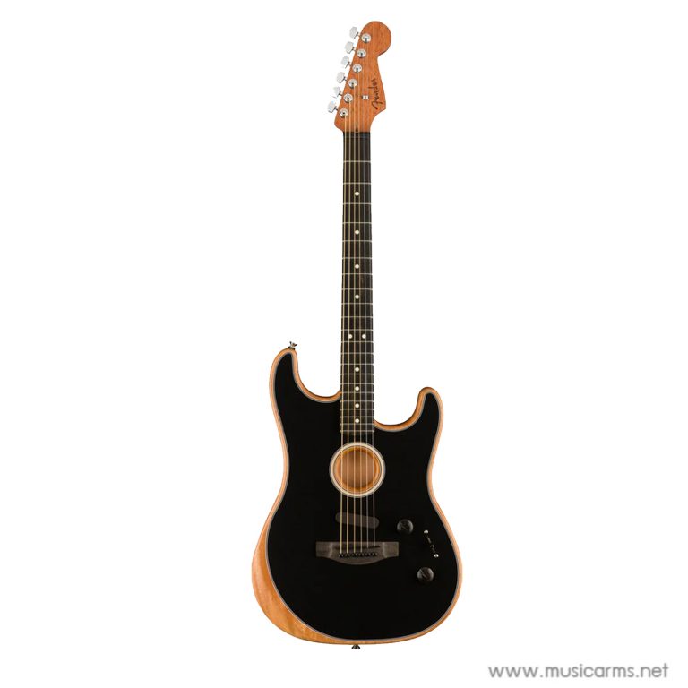Fender American Acoustasonic Stratocaster สี Black