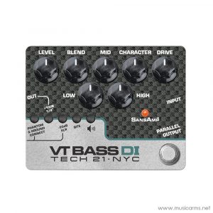 Tech 21 SansAmp Character Series VT Bass DI เอฟเฟคเบสราคาถูกสุด