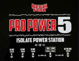 PedalTank Pro Power 5 isolate power supplyราคาถูกสุด