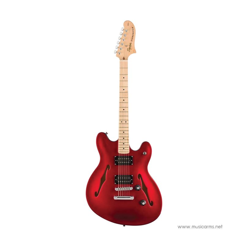 Squier Affinity Starcaster สี Candy Apple Red