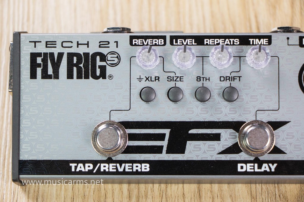 Tech 21 Fly Rig 5 v2 มัลติเอฟเฟค | Music Arms ศูนย์รวมเครื่องดนตรี