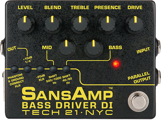 Tech 21 Sansamp Bass Driver DI