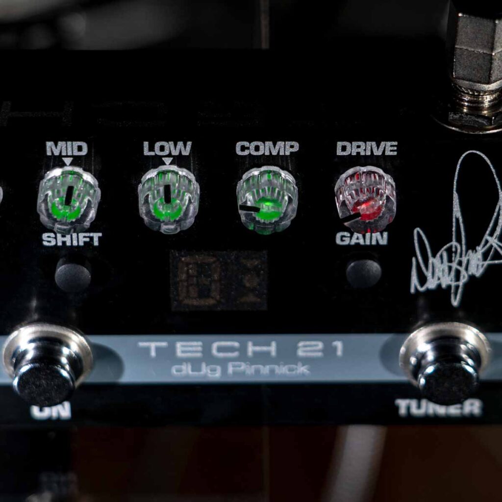 Tech 21 dUg Pinnick DP-3X มัลติเอฟเฟคเบส | Music Arms ศูนย์รวม
