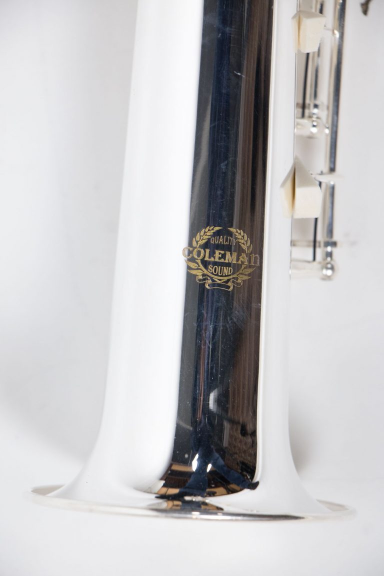 แซคโซโฟน Saxophone Soprano Coleman Standard Silver บอดี้โลโก้ ขายราคาพิเศษ