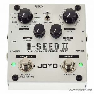 Joyo D-SEED II Stereo Delay เอฟเฟคกีตาร์ราคาถูกสุด