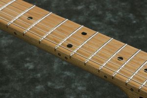 roasted maple fretboard w-black dot inlays Ibanez Premium AZ242BPG