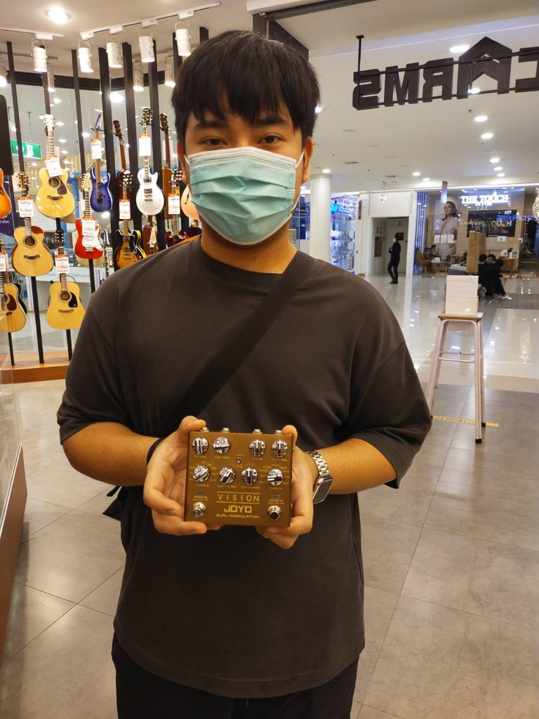 ขอบคุณลูกค้า Joyo R-09 Visions Dual Modulation Music Arms
