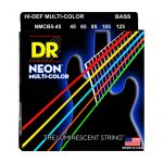 DR Neon Hi-Def Multi Color 5 Bass Strings ลดราคาพิเศษ