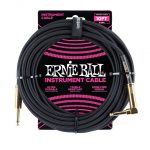 Ernie Ball Braided Cable 10 ft. Angle Gold ลดราคาพิเศษ