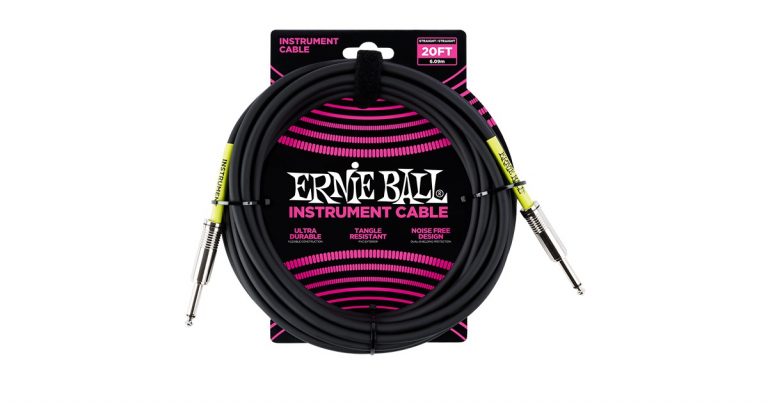 Ernie Ball Instrument Cable 10 ft. Straight ขายราคาพิเศษ