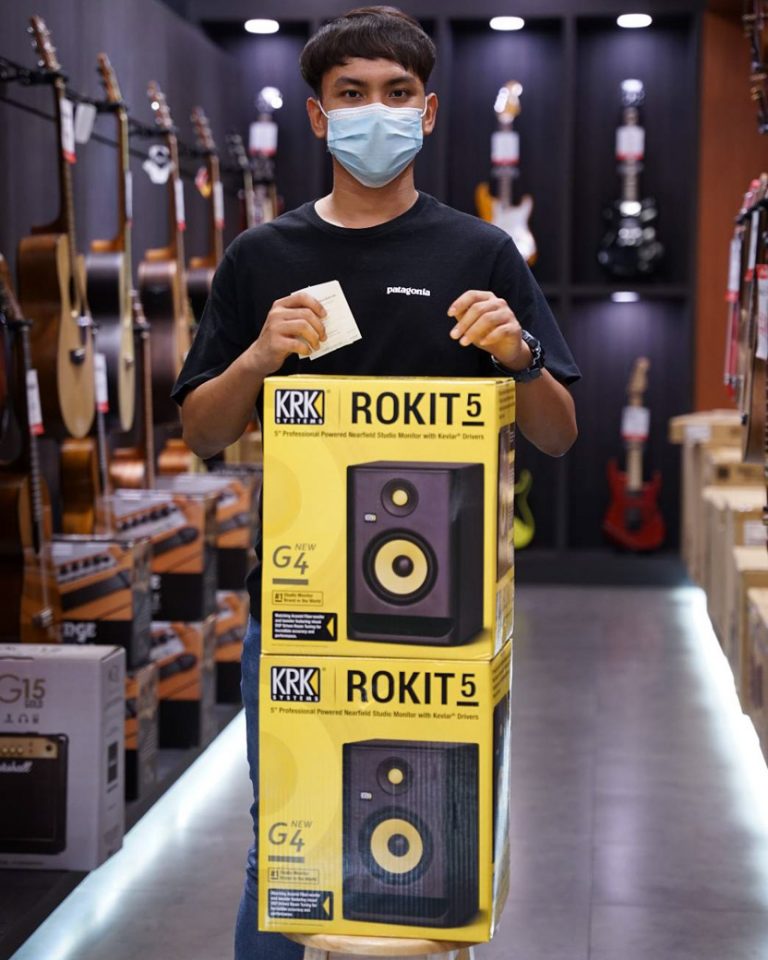 ลูกค้าที่ซื้อ KRK Rokit 5 Gen 4 ลำโพงมอนิเตอร์