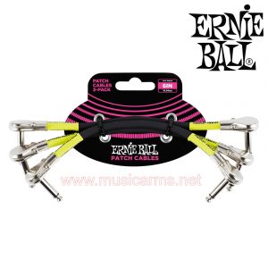 Ernie Ball Flat Ribbon Patch Cables 6 inch Pack P06050ราคาถูกสุด | Ernie Ball