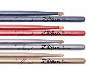 ไม้กลอง Zildjian 5A เมทัลลิคราคาถูกสุด | ไม้กลอง Drumsticks