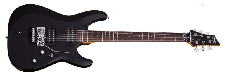กีต้าร์ Schecter C-6 Deluxe FR Satin Black ขายราคาพิเศษ