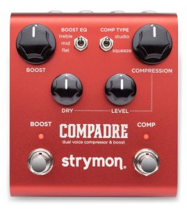 Strymon Compadre Dual Voice Compressor & Boost เอฟเฟคกีตาร์ไฟฟ้าราคาถูกสุด | Strymon