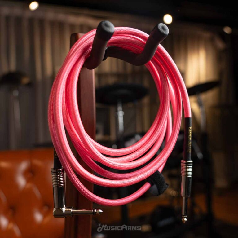 ERNIE BALL 10 FEET BRAIDED SA สีชมพู ขายราคาพิเศษ