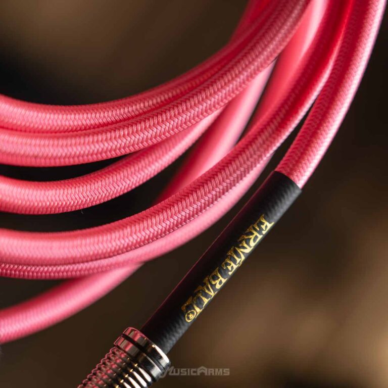 ERNIE BALL 10 FEET BRAIDED SA สีชมพู ขายราคาพิเศษ