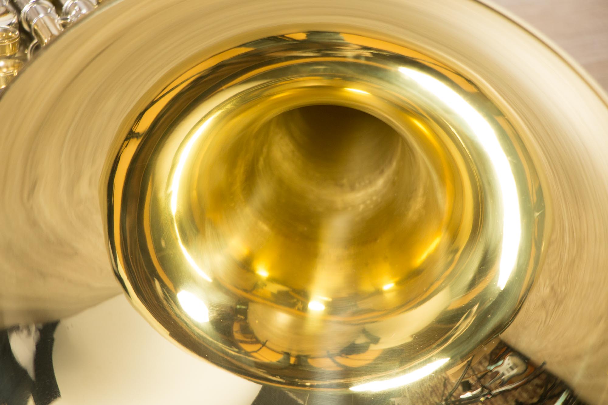 French Horn Bell close up Music Arms