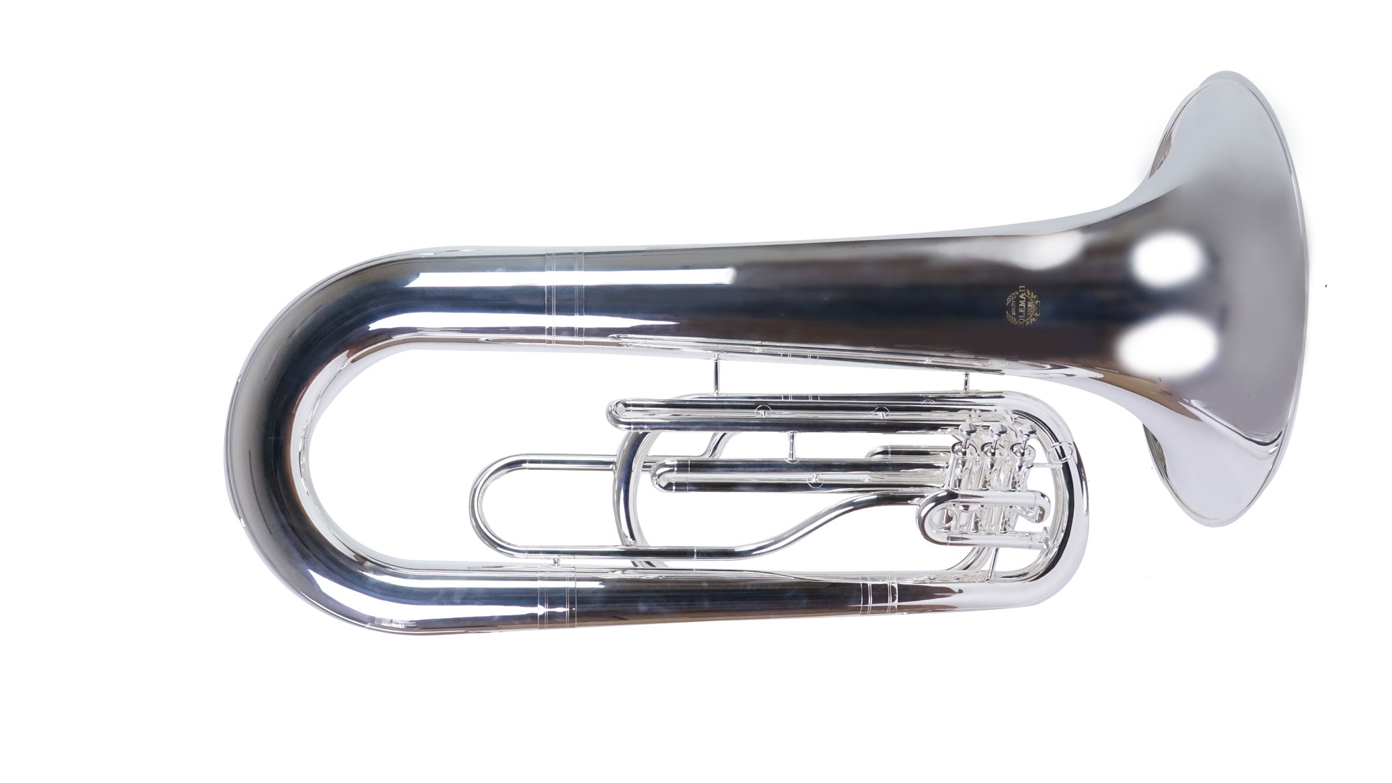 Coleman Euphonium Standard Silver Music Arms