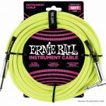 Ernie Ball Instrument Cable 18 ft Green ขายราคาพิเศษ