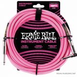 Ernie Ball Instrument Cable 18 ft Pink ขายราคาพิเศษ